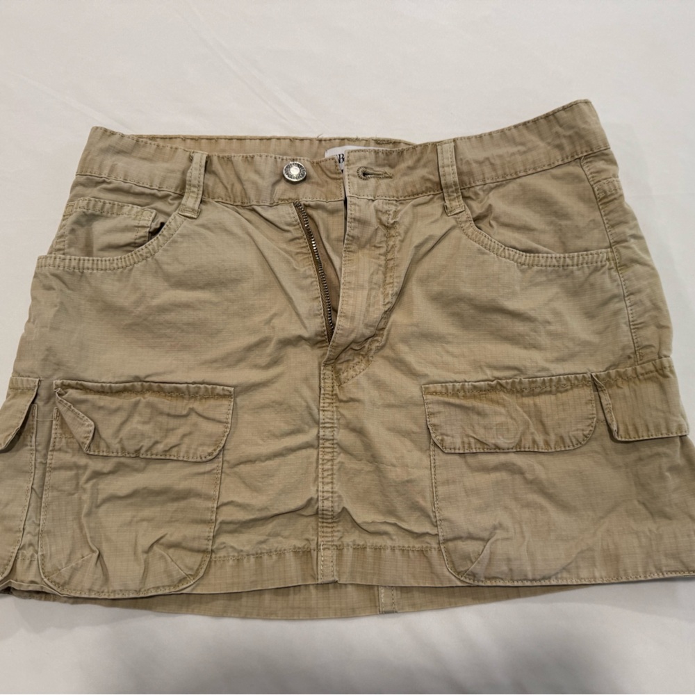 Zara Cargo Mini Skirt